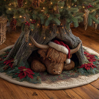 Holiday Farmstead Quilted Tree Skirt GFTOTP14008