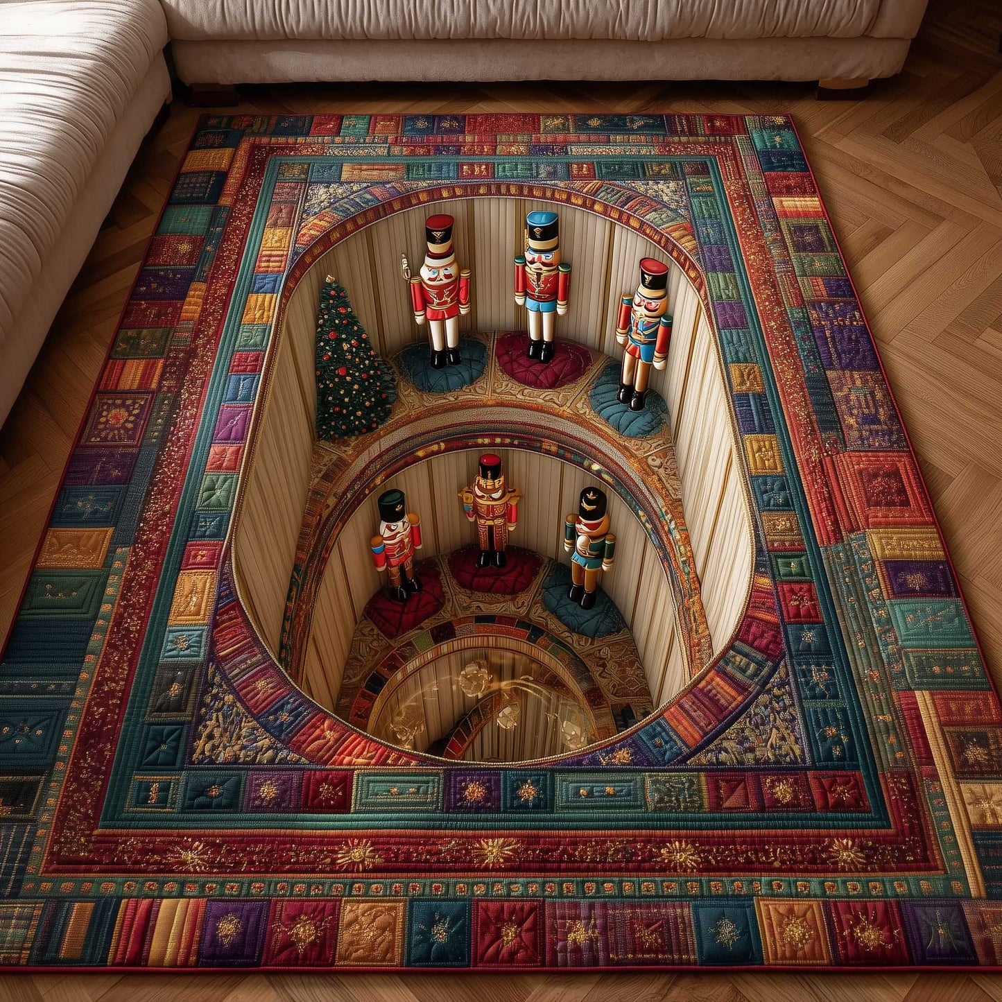 Holiday Workshop Area Rug GFTOTP14015