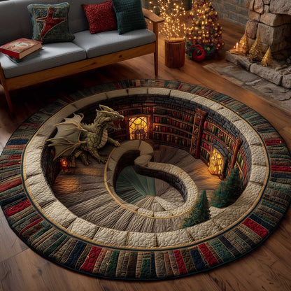 Library Guardian Quilted Round Mat GFTOTP14020