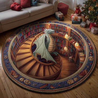 Library Guardian Quilted Round Mat GFTOTP14021