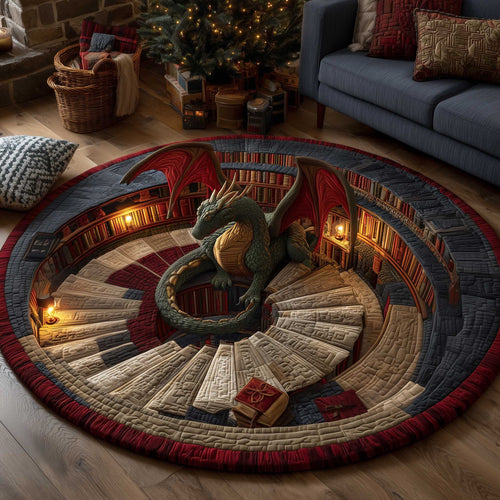 Library Guardian Quilted Round Mat GFTOTP14022