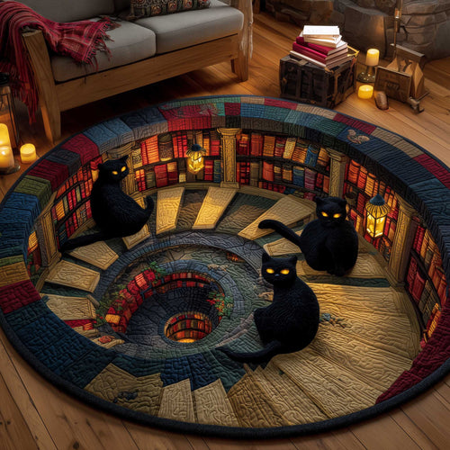 Library Guardian Quilted Round Mat GFTOTP14027