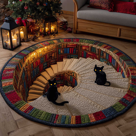 Library Guardian Quilted Round Mat GFTOTP14028