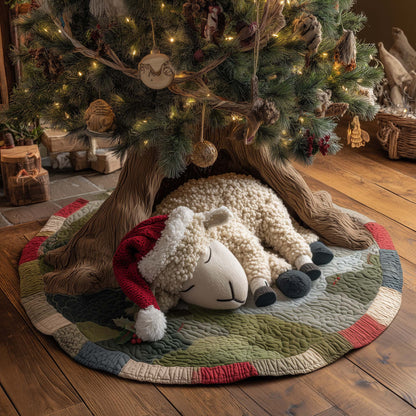 Holiday Farmstead Quilted Tree Skirt GFTOTP14238