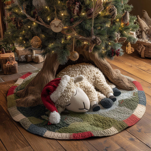 Holiday Farmstead Quilted Tree Skirt GFTOTP14238