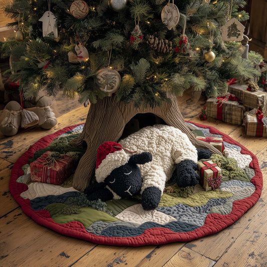 Holiday Farmstead Quilted Tree Skirt GFTOTP14239