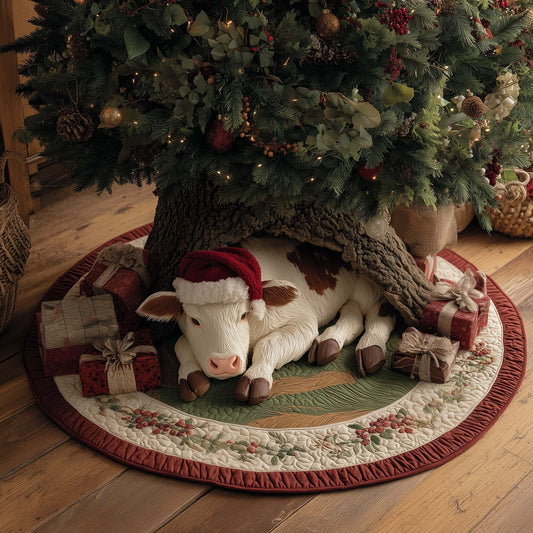 Holiday Farmstead Quilted Tree Skirt GFTOTP14242