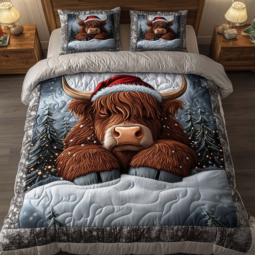 Holiday Farmstead 3-Piece Quilted Bedding Set GFTOTP14260