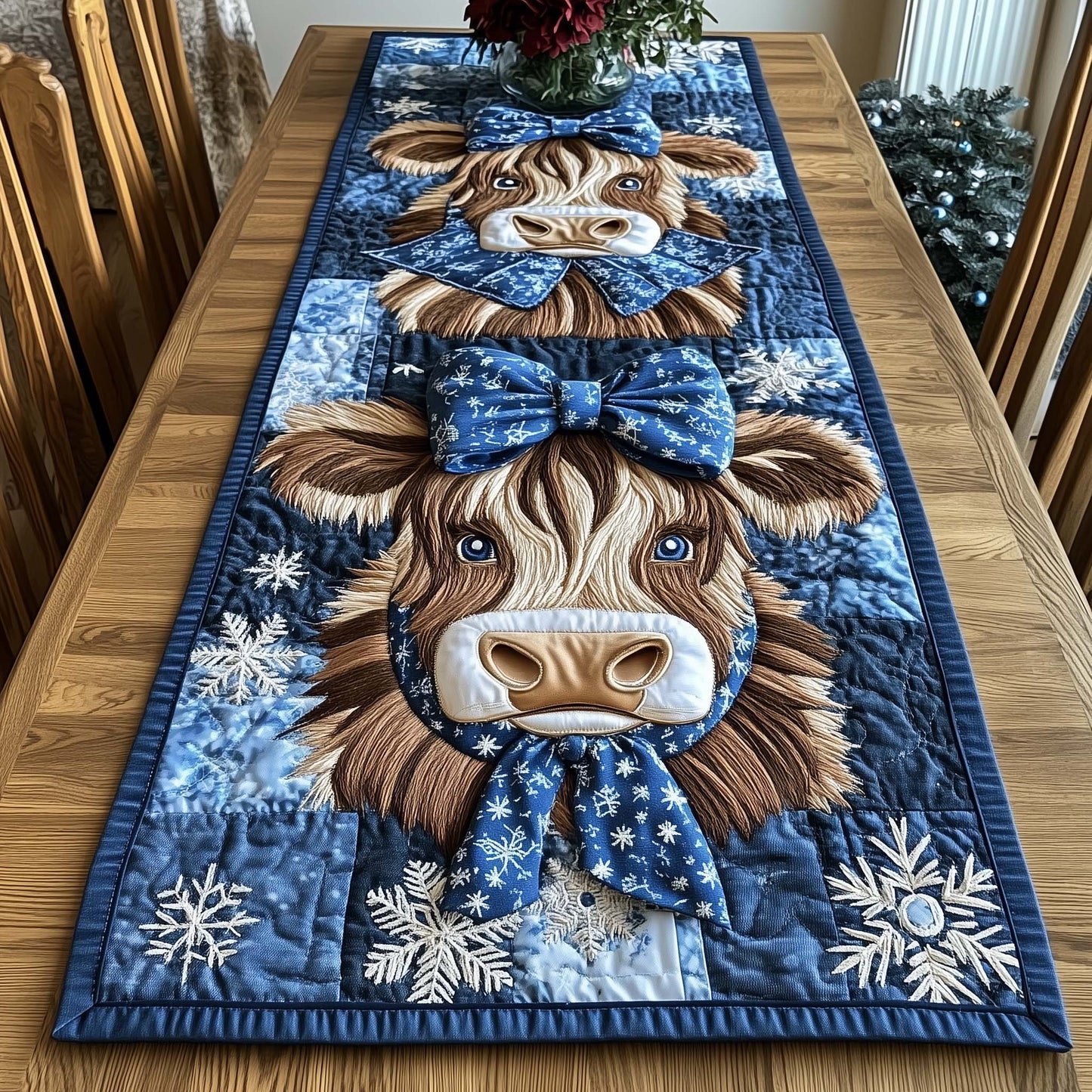 Holiday Homestead Quilted Table Runner GFTOTP14333