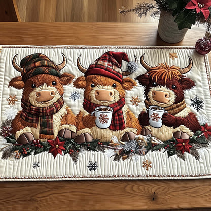 Holiday Homestead Quilted Table Runner GFTOTP14335