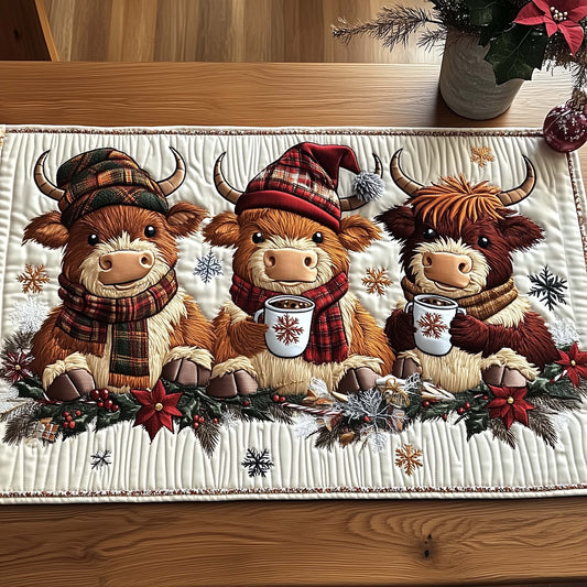 Holiday Homestead Quilted Table Runner GFTOTP14335