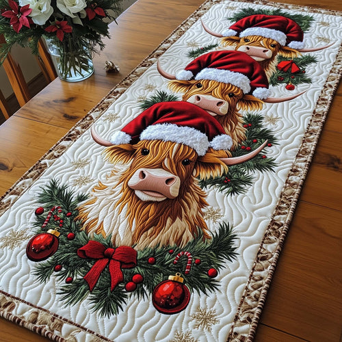 Holiday Homestead Quilted Table Runner GFTOTP14336