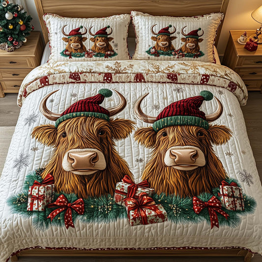 Highland Cow Duvet Cover Set GFTOTP14343