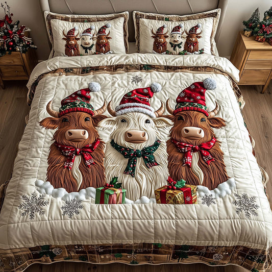 Highland Cow Duvet Cover Set GFTOTP14344
