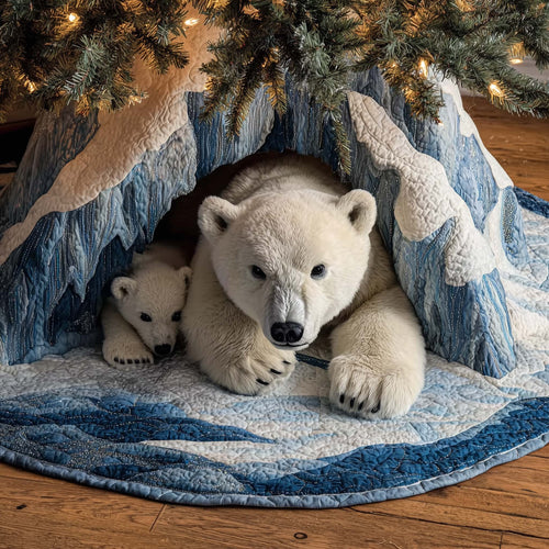 Polar Project Quilted Tree Skirt GFTOTP14380