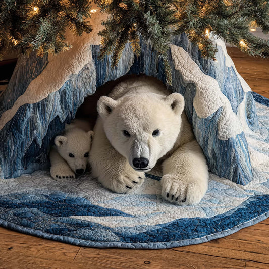 Polar Project Quilted Tree Skirt GFTOTP14380