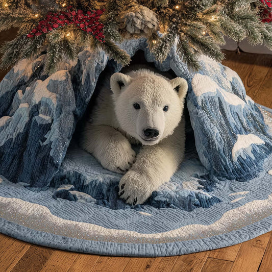 Polar Project Quilted Tree Skirt GFTOTP14381