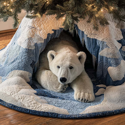 Polar Project Quilted Tree Skirt GFTOTP14382