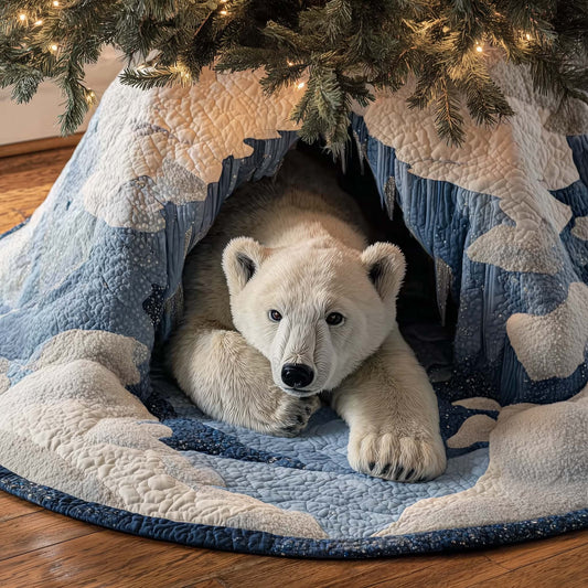 Polar Project Quilted Tree Skirt GFTOTP14382