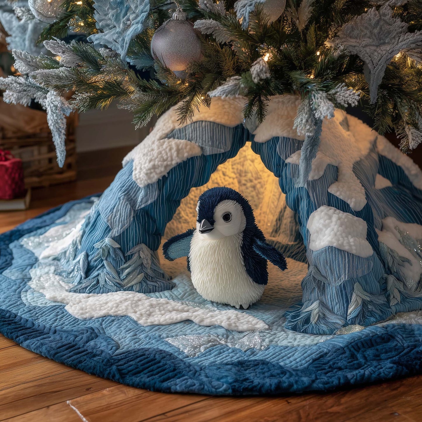 Polar Project Quilted Tree Skirt GFTOTP14385