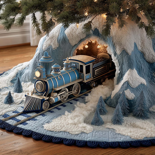 Yuletide Express Quilted Tree Skirt GFTOTP14386