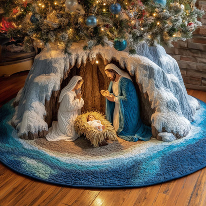 Divine Light Quilted Tree Skirt GFTOTP14392