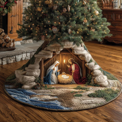 Divine Light Quilted Tree Skirt GFTOTP14396