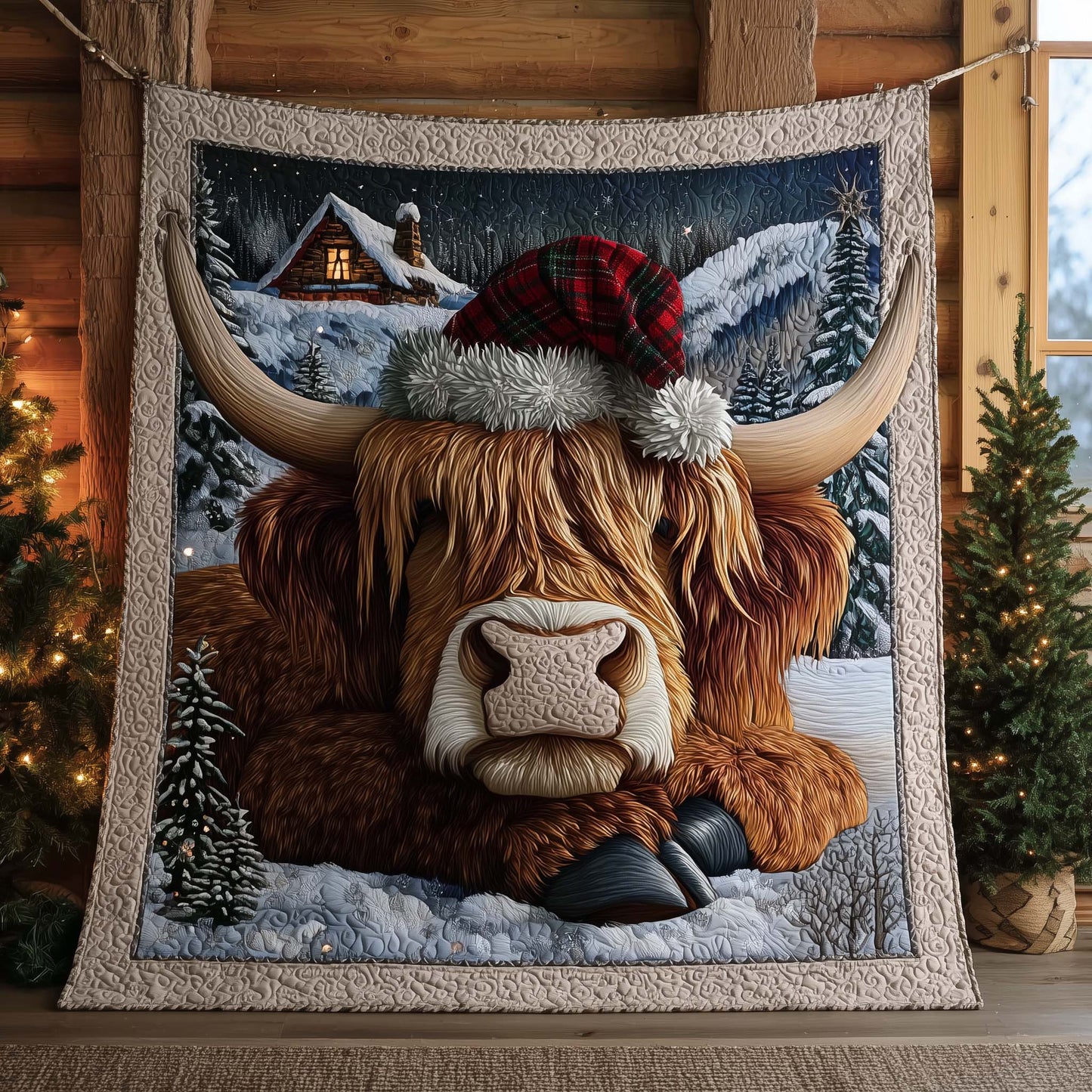 Holiday Farmstead Quilted Blanket GFTOTP14500