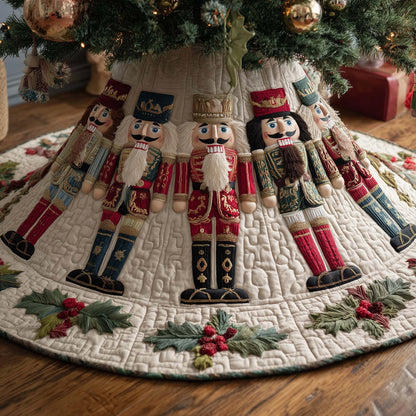 Nutcracker Parade Quilted Tree Skirt GFTOTP14710