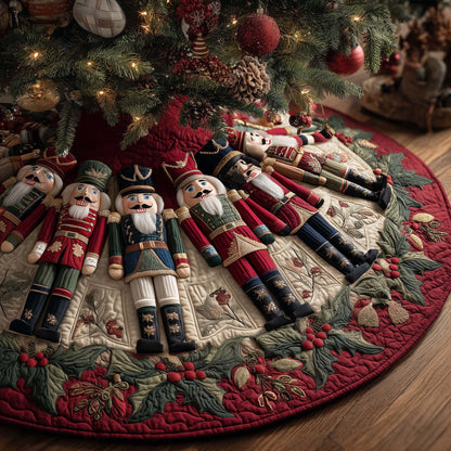 Nutcracker Parade Quilted Tree Skirt GFTOTP14713