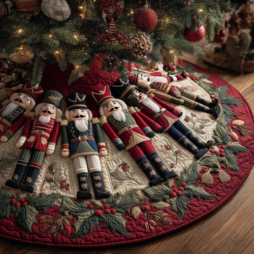 Nutcracker Parade Quilted Tree Skirt GFTOTP14713