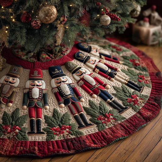 Nutcracker Parade Quilted Tree Skirt GFTOTP14714