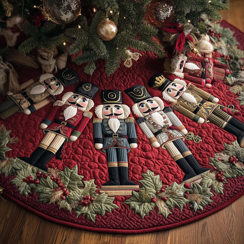 Nutcracker Parade Quilted Tree Skirt GFTOTP14715