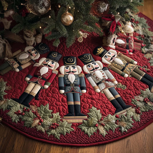 Nutcracker Parade Quilted Tree Skirt GFTOTP14715