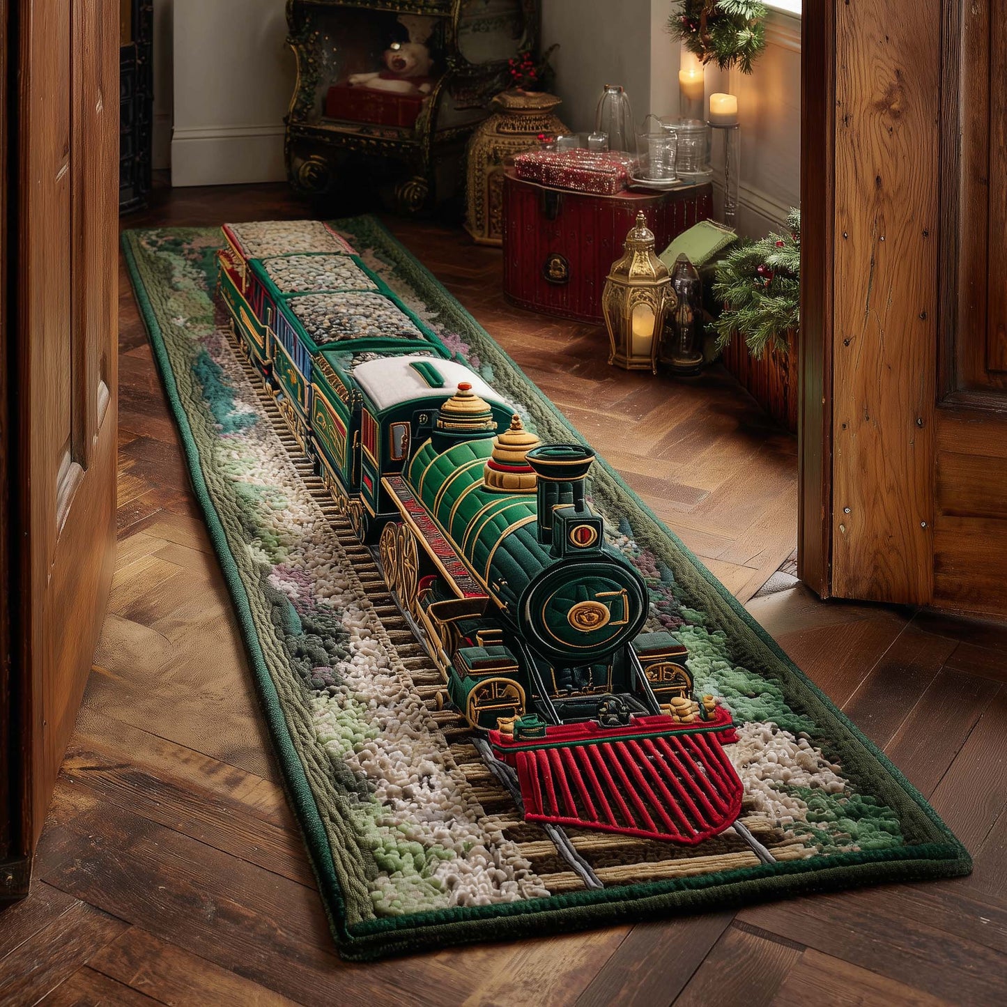 Holiday Express Runner Rug GFTOTP14727