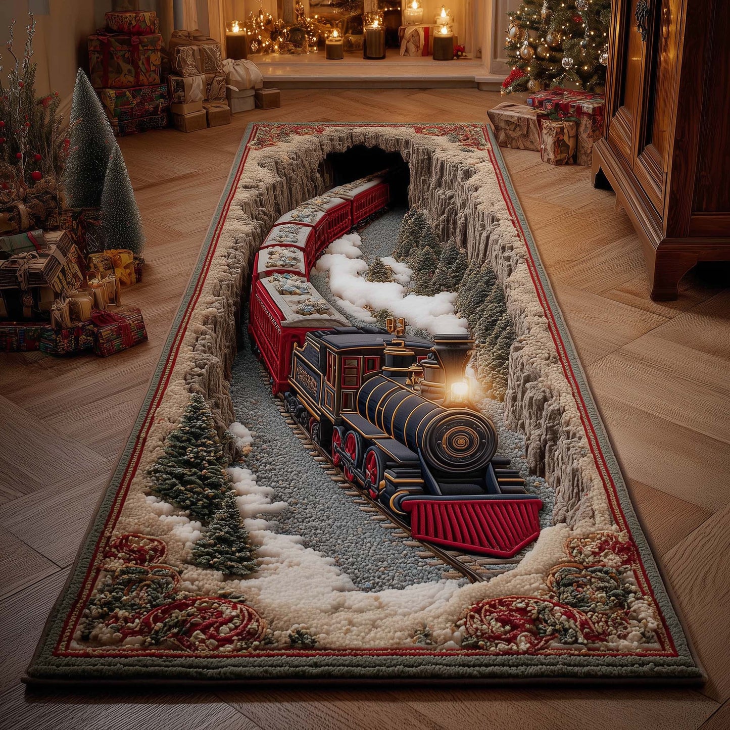 Holiday Express Runner Rug GFTOTP14728