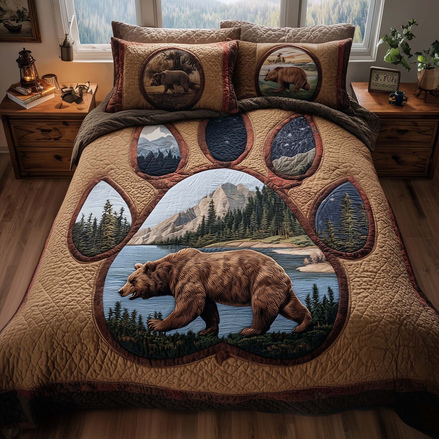 Forest Wanderer Duvet Cover Set GFTOTP14796