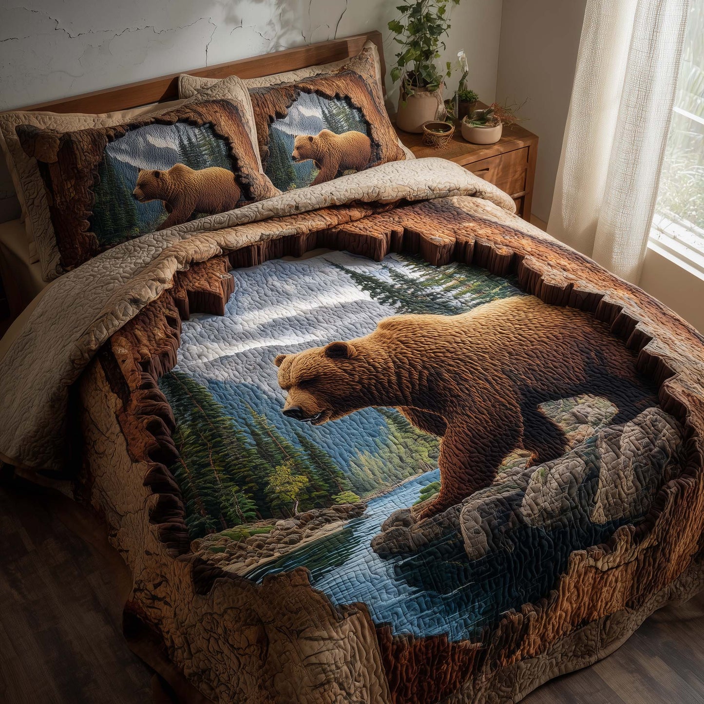 Forest Wanderer Duvet Cover Set GFTOTP14797