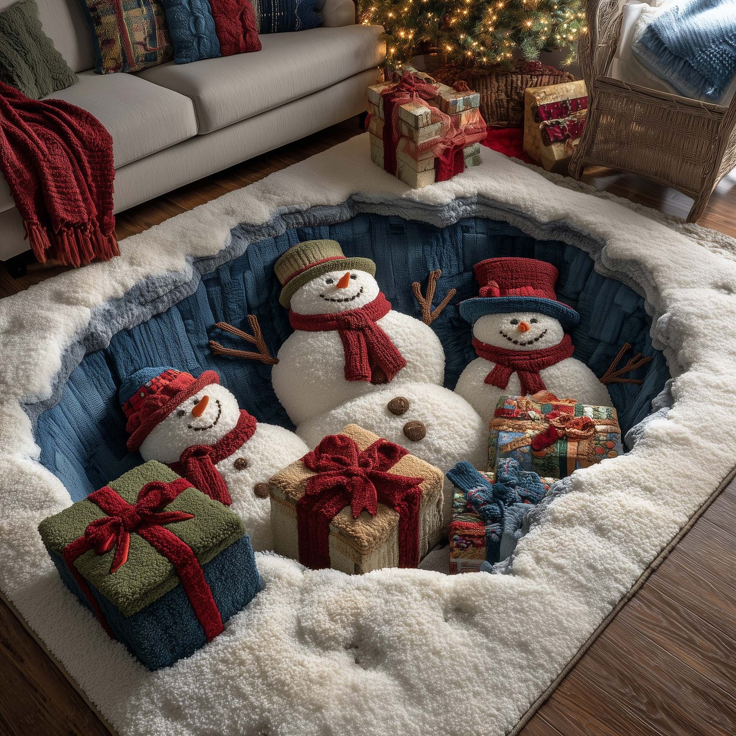 Frostbound Friends Area Rug GFTOTP14819