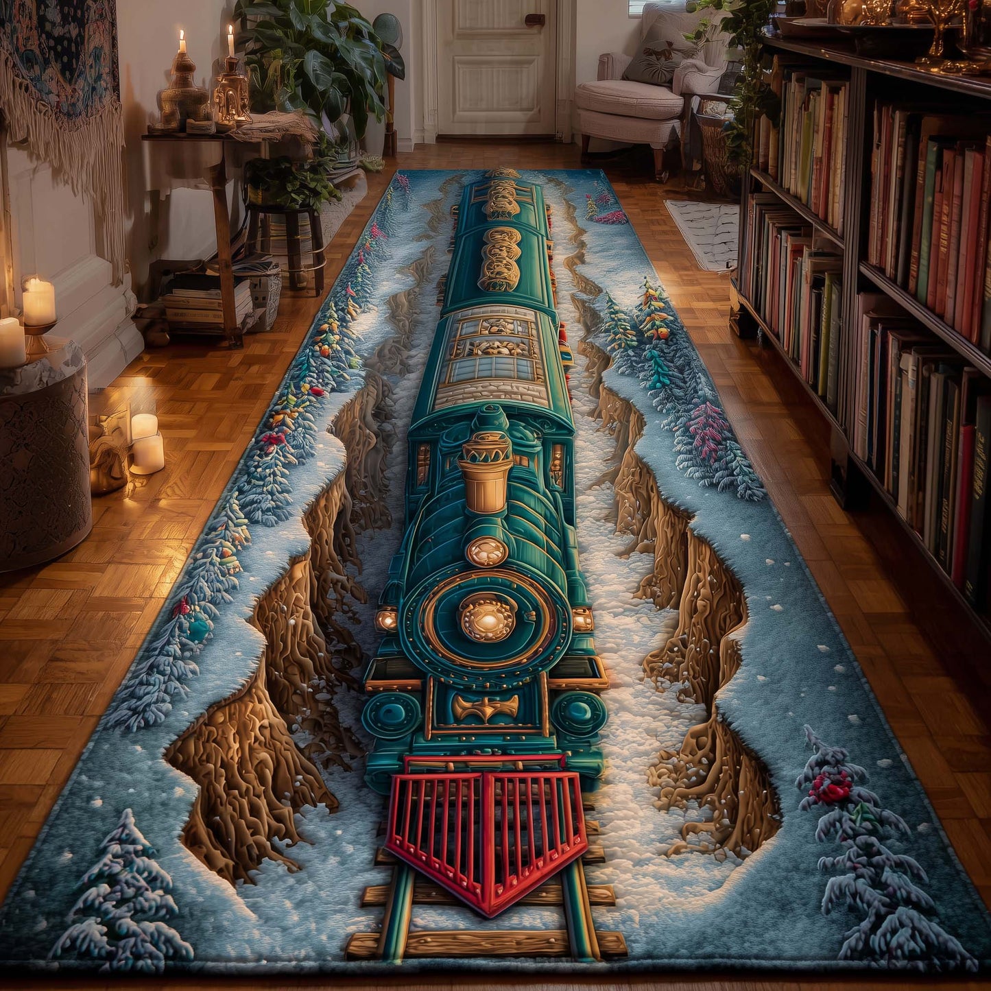 Holiday Express Runner Rug GFTOTP14881