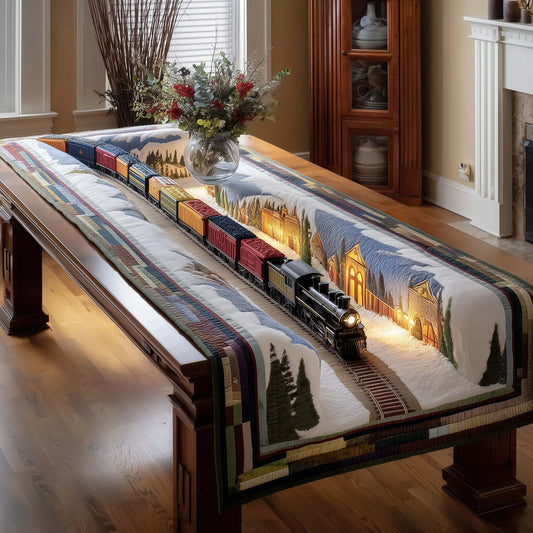 Holiday Express Quilted Table Runner GFTOTP14886