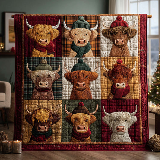 Highland Farmstead Quilted Blanket GFTOTP15022