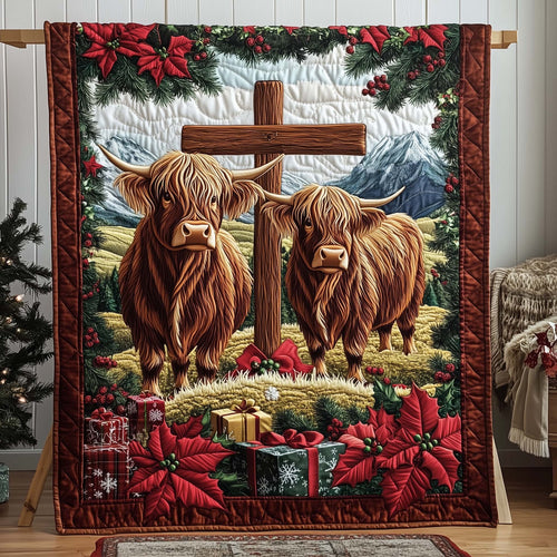 Highland Farmstead Quilted Blanket GFTOTP15029