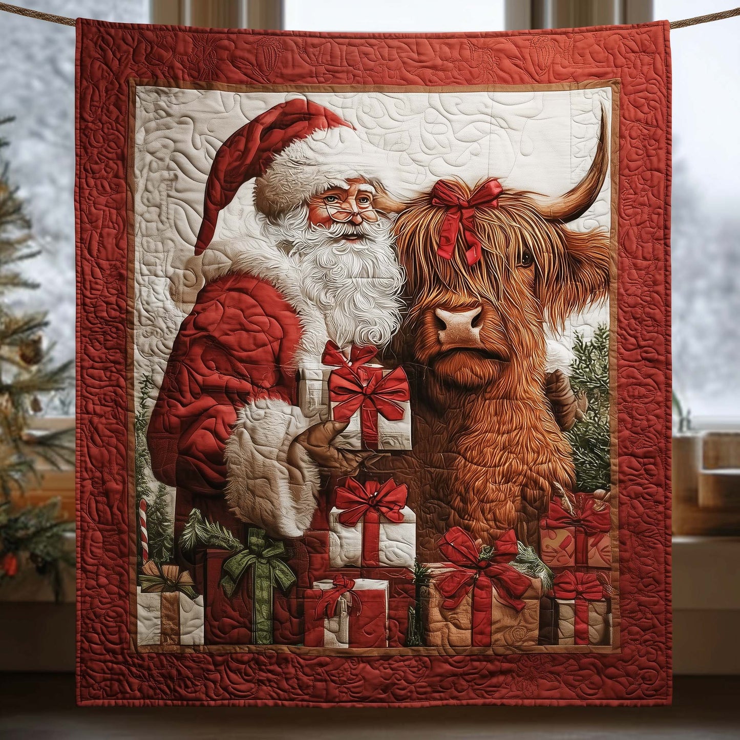 Highland Farmstead Quilted Blanket GFTOTP15030