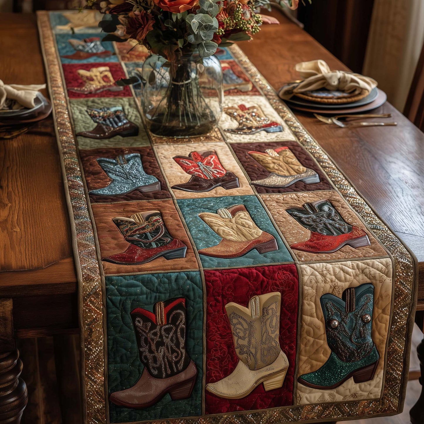 Desert Trails Quilted Table Runner GFTOTP15066