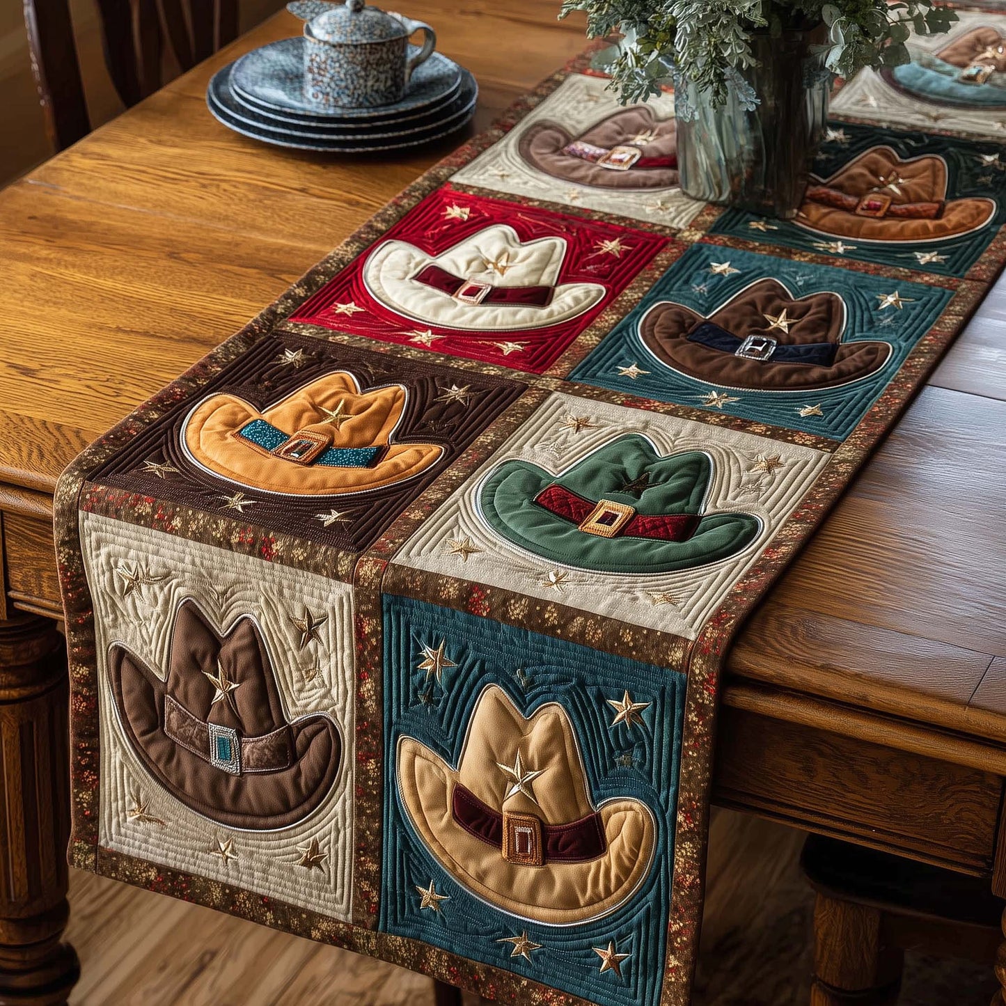 Western Mesa Quilted Table Runner GFTOTP15071