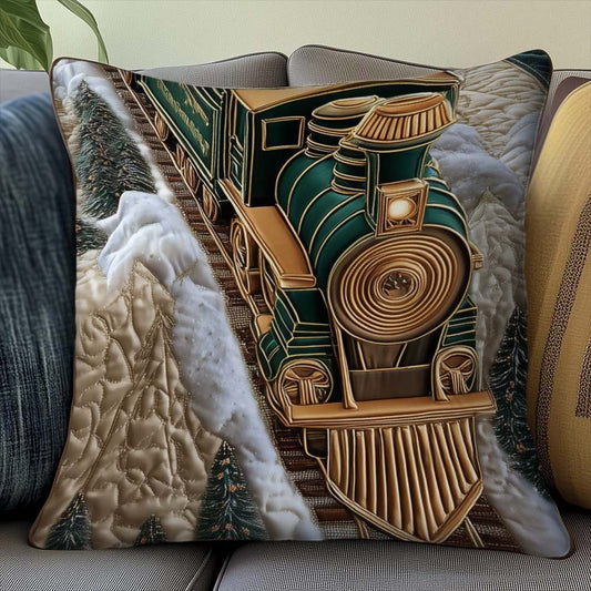 Holiday Express Quilted Pillow Case GFTOTP15127