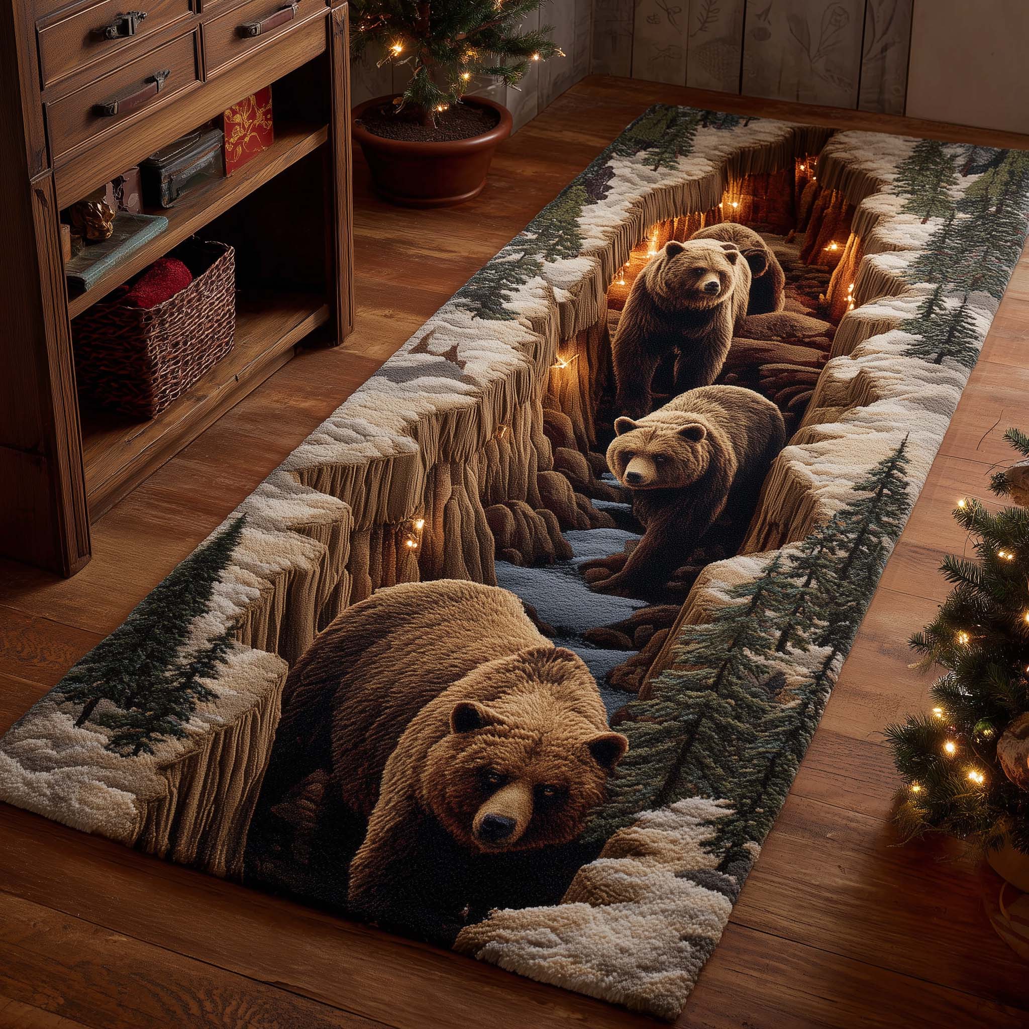 Bear Trail Runner Rug GFTOTP15164 – Willow Quilt