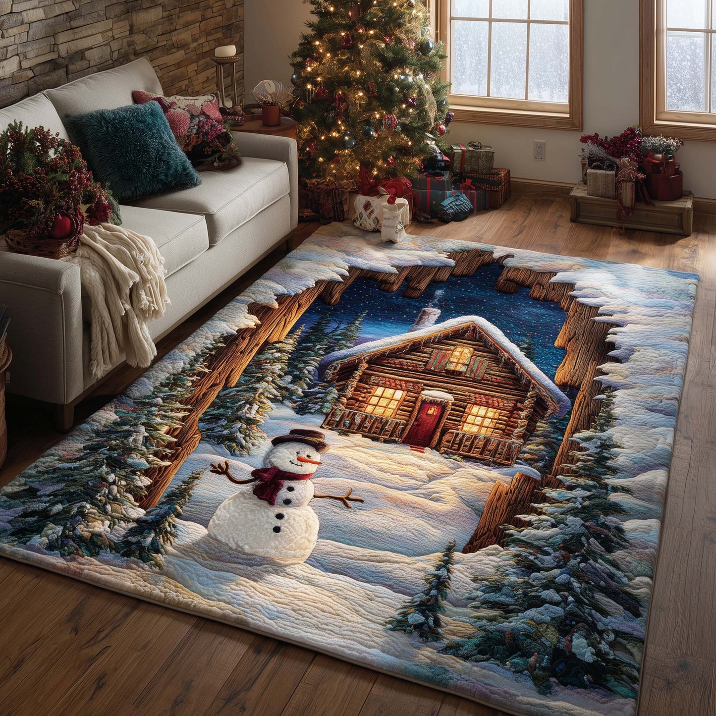 Winter Lodge Area Rug GFTOTP15167