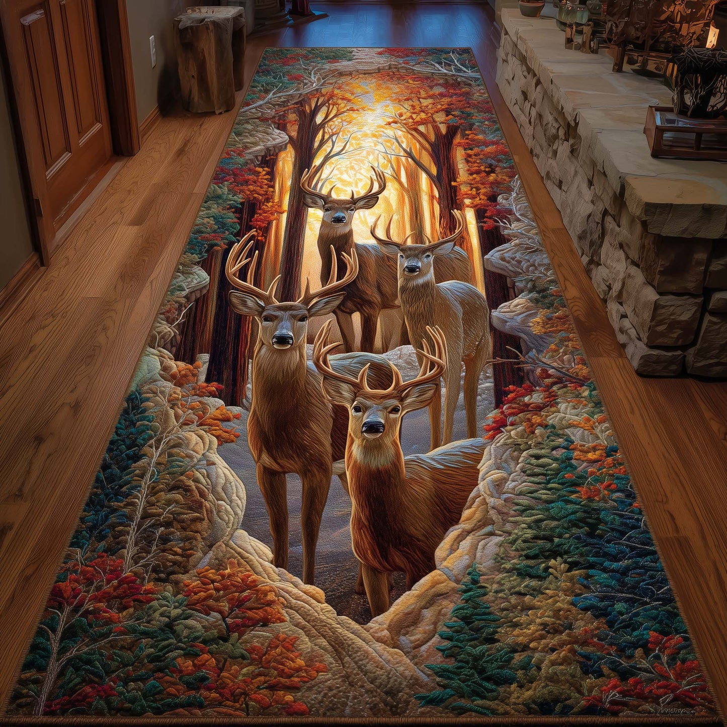 Deer Trail Runner Rug GFTOTP15187